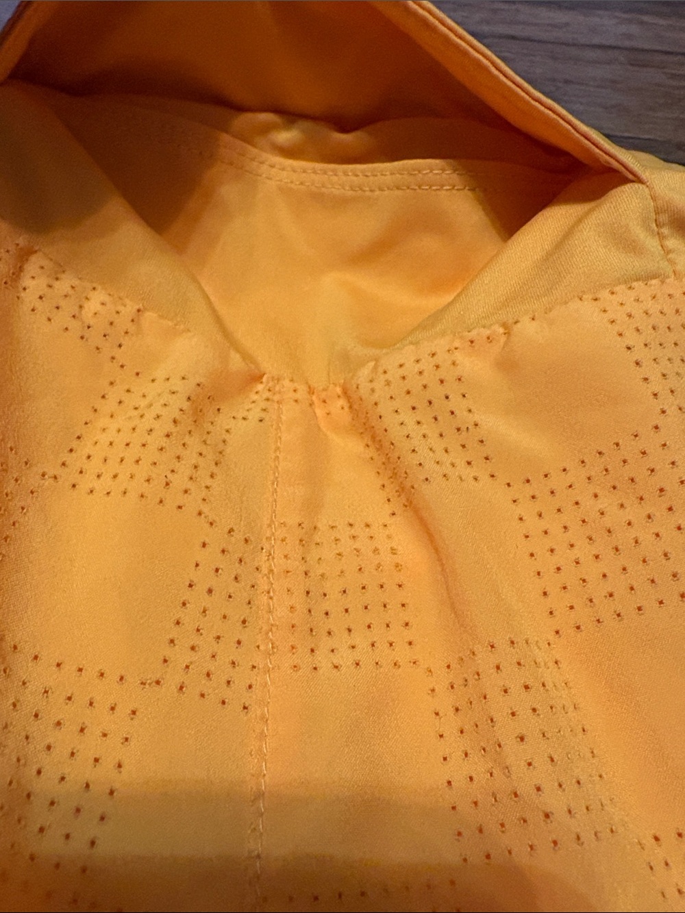 Nike Running Shorts Womens Size Large Orange Dri-Fit Athletic Training Gym - Picture 5 of 5